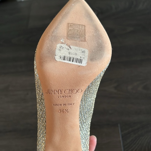 Jimmy choo light gold heels - Picture 14 of 15